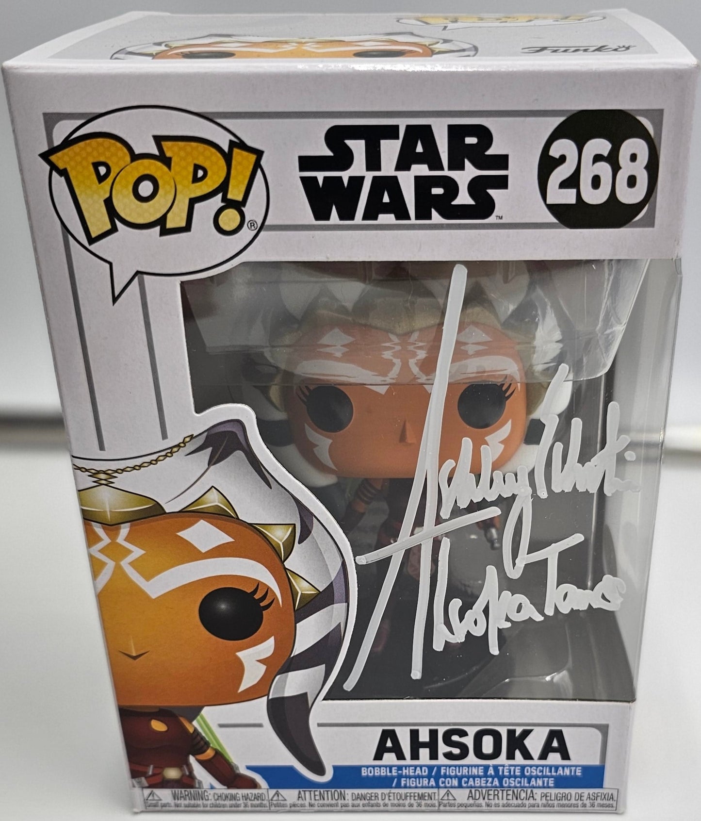 AUTOGRAPHED ASHLEY ECKSTEIN FUNKO POP #268