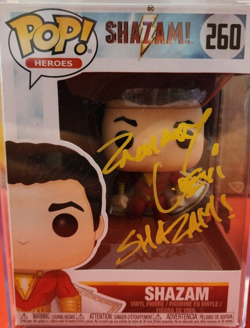 AUTOGRAPHED ZACHARY LEVI FUNKO POP #260