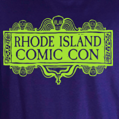 2025 RHODE ISLAND COMIC CON T-SHIRT BEJ