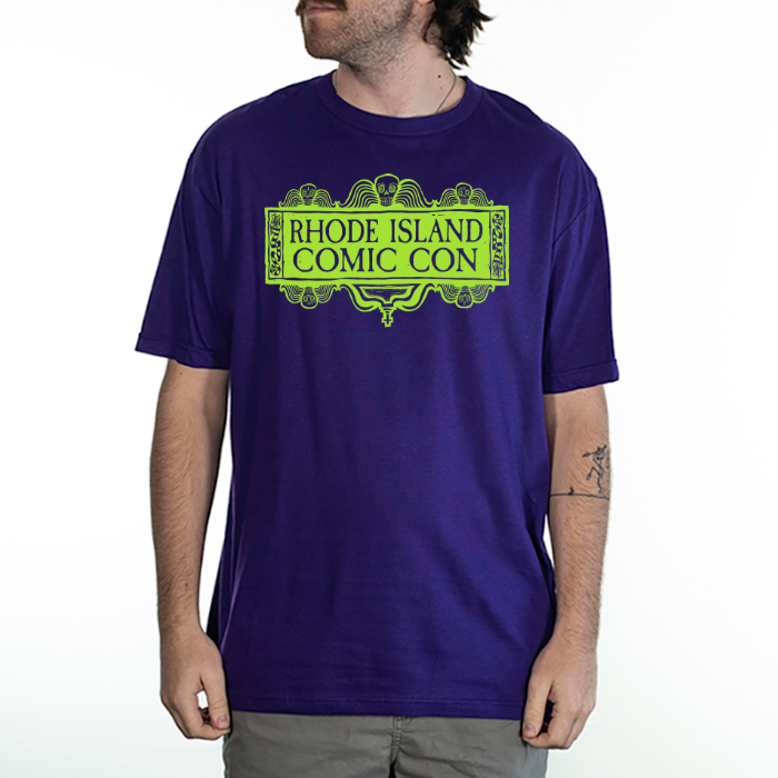 2025 RHODE ISLAND COMIC CON T-SHIRT BEJ