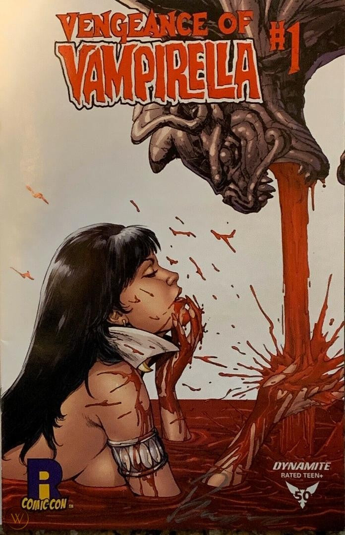 VAMPIRELLA #1 RHODE ISLAND COMIC CON EXCLUSIVE VARIANT